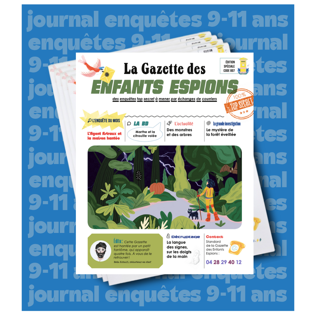 Abonnement La Gazette des Enfants Espions