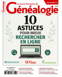 Abonnement La Revue Française de Généalogie