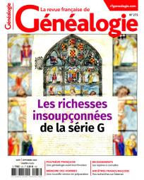 Abonnement La Revue Française de Généalogie