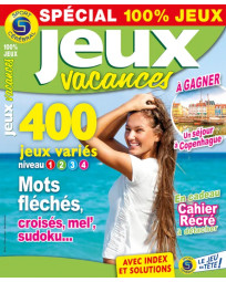 Abonnement Jeux de Vacances 100% Jeux