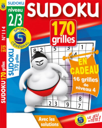 Abonnement Sudoku 170 Grilles (Niveau 2/3)