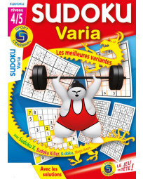 Abonnement Sudoku Varia (Niveau 4/5)