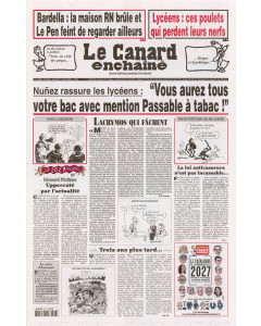 Abonnement Le Canard enchaîné
