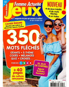Abonnement Femme Actuelle Jeux